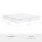 Martha Stewart SleepComplete 12 Inch King Medium Dual-Action Cooling Gel and Green Tea Memory Foam Mattress CL-MODD-12K-MS - alternate 3